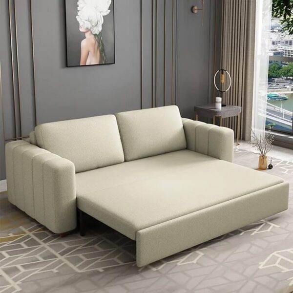 3 Seater Sofa Cum Bed - Modern Comfort & Space-Saving Design