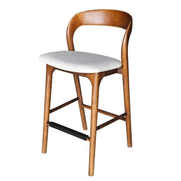 Rotondo Performance Fabric Counter Stool – Modern Comfort & Style