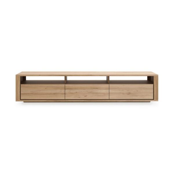 Modern Wooden TV Cupboard with Storage Drawers – Stylish TV Unit for Living Room