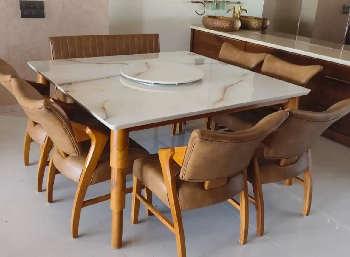 Luxury Marble Dining Set in Ahmedabad, Luxury Marble Dining Sets, 4 seater Dining sets , Buy Dining sets