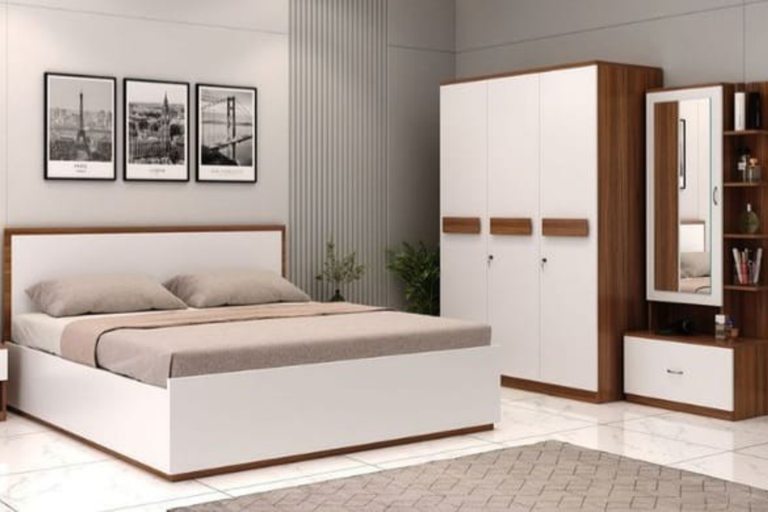 Engineering Wood Bedroom Sets, Customised Engineering Wood Bedroom Sets, Buy Engineering Wood Bedroom Sets